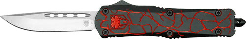 Cobratec Medium Fs-3 Otf - Fractured Black Red 3" D2