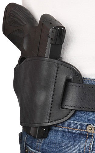 Bulldog Belt Slide Holster Blk - Rh Small Frame Revolvers 2-4