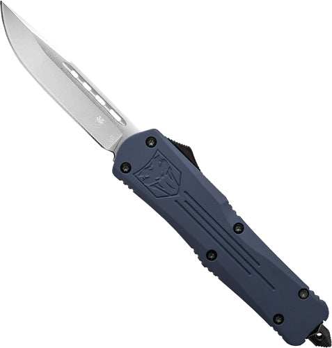 Cobratec Medium Fs3 Otf Nypd - Blue 3" D2 Drop Point - Skoutley Outdoors LLC