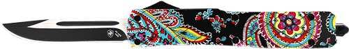 Templar Knife Slim Otf Quilt - 3.1" Black Drop Point - Skoutley Outdoors LLC