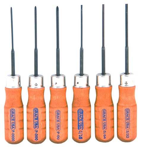 Grace Usa Screwdriver Set - Micro Set Of 6 - Skoutley Outdoors LLC