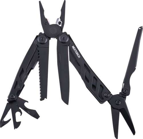 Nextorch Mt10 16-in-1 Multi - Tool Satin Black Finish - Skoutley Outdoors LLC