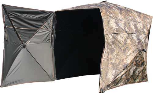 Muddy Ground Blind The Garage - 64.5"w X 88"l X 67"t Camo - Skoutley Outdoors LLC