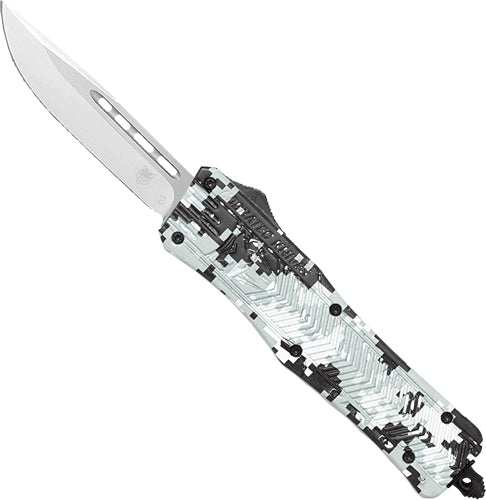 Cobratec Medium Ctk1 Otf - Winter Digi Camo 3" Drop Point - Skoutley Outdoors LLC