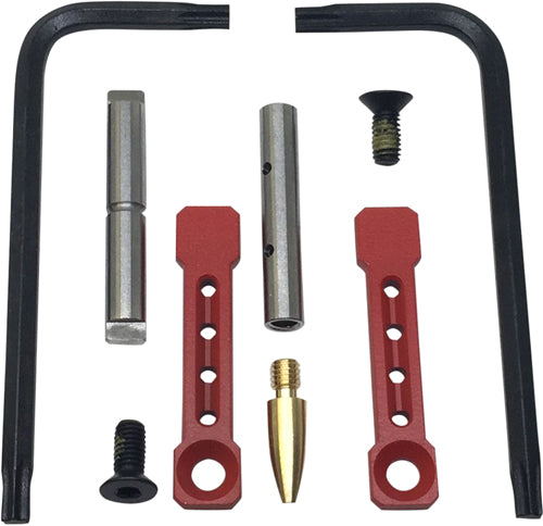 Kns Pin Kit Non-rotating - Gen St Ar15/m16 .154 Red