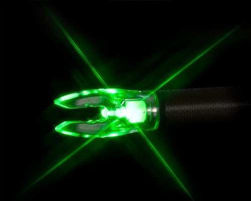 Nockturnal Lighted Nock - Universal Fit Green 3/pack - Skoutley Outdoors LLC