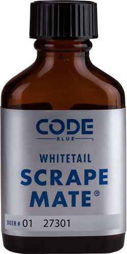 Code Blue Deer Lure Scrape - Mate 1fl Ounce Bottle - Skoutley Outdoors LLC