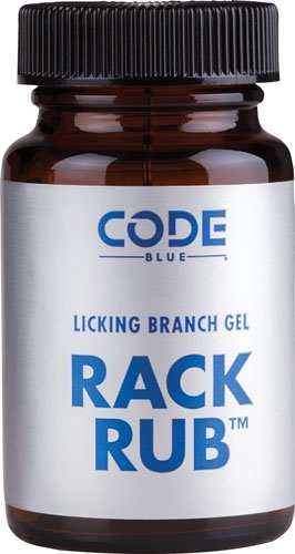 Code Blue Deer Lure Rack - Rub Licking Branch Gel 2oz. - Skoutley Outdoors LLC
