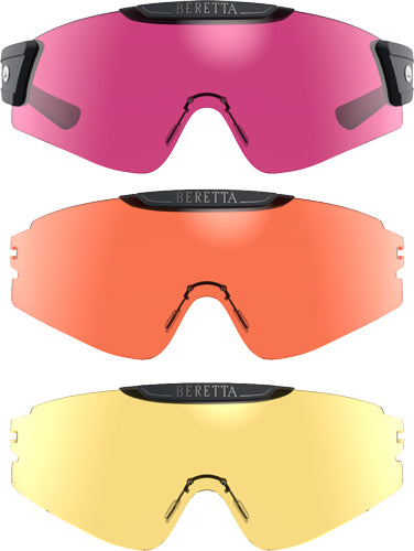 Beretta Intermask Eyeglasses - Interchange Yllw/magenta/orng