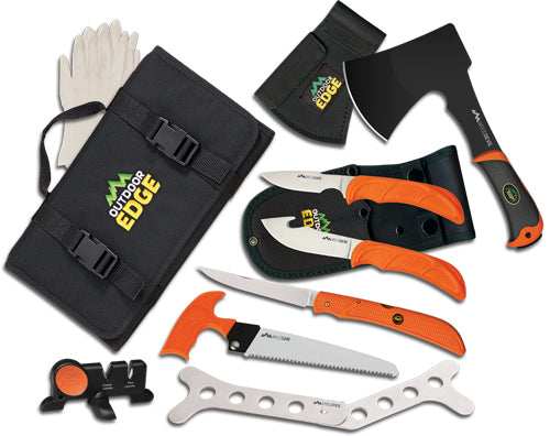 Outdoor Edge The Outfitter Set - W/ Buckled Roll Sheath< - Skoutley Outdoors LLC