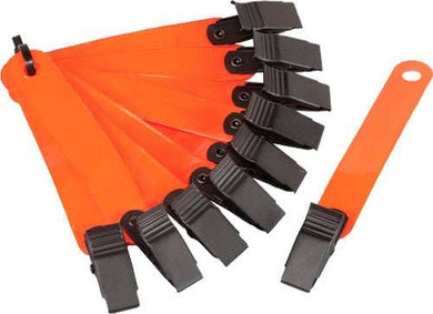 Hme Trail Markers Reflective - Orange 10pk - Skoutley Outdoors LLC