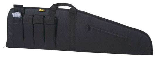 Us Peacekeeper 35" Msr Case Bl - 4 Mag Pouches 600 Denier Black - Skoutley Outdoors LLC
