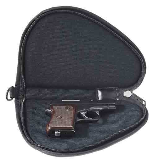 Us Peacekeeper Pistol Case 9" - Black 600 Denier Lockable - Skoutley Outdoors LLC