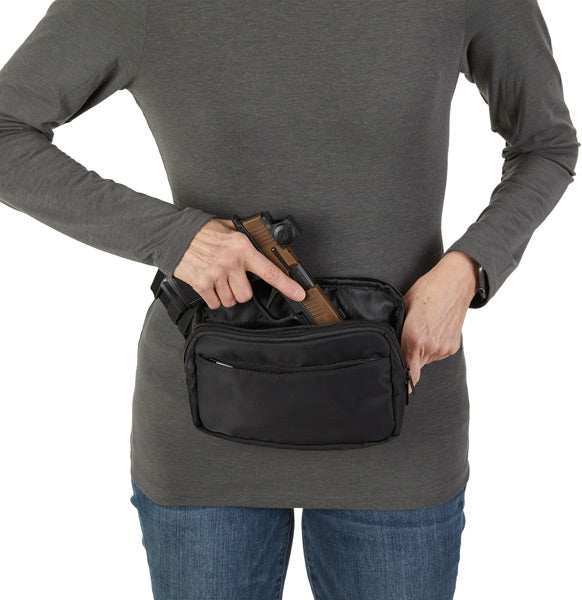 Us Peacekeeper Sidekick Pack - Black W/ Pocket For Micro Gun - Skoutley Outdoors LLC