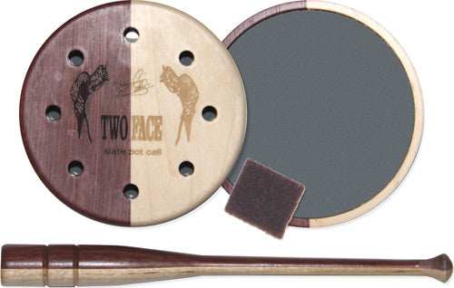 Pittman Game Calls Two Face - Slate Pot Turkey Call - Skoutley Outdoors LLC