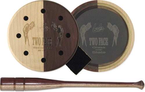 Pittman Game Calls Two Face - Glass Pot Turkey Call - Skoutley Outdoors LLC