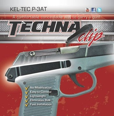 Load image into Gallery viewer, Techna Clip Handgun Retention - Clip Kel-tech P3at Right Side
