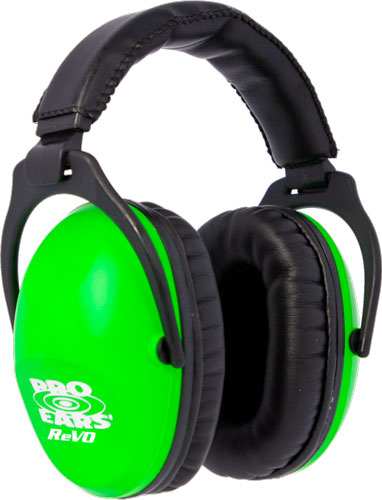 Pro Ears Revo Ear Muff - Passive Neon Green - Skoutley Outdoors LLC