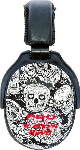 Pro Ears Revo Ear Muff - Passive Skulls Pattern - Skoutley Outdoors LLC