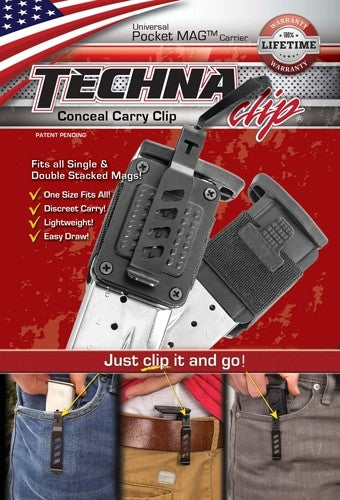 Techna Clip Universal Pocket - Mag Minimalistic Mag Holder