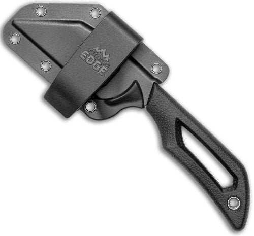 Load image into Gallery viewer, Outdoor Edge Pivot 2.6" Fixed - Wharncliffe Blk/ss W/sheath - Skoutley Outdoors LLC
