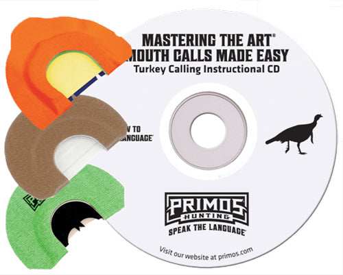 Primos Turkey Call Diaphragm - Pack Mta W/instructional Cd - Skoutley Outdoors LLC