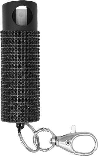 Guard Dog Bling It On Pepper - Spray W/ Bling Design Black - Skoutley Outdoors LLC