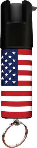 Guard Dog Keychaing Pockeet - Pepper Spray 1/2 Ounce Us Flag - Skoutley Outdoors LLC