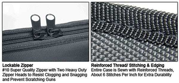 Utg Gun Case 42" Black - Dc Tactical - Skoutley Outdoors LLC