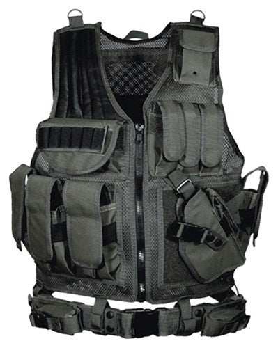 Utg Tactical Vest V547 Black - Law Enforcement - Skoutley Outdoors LLC