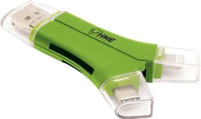 Hme Memory Card Reader 4-in-1 - Apple Or Android Devices - Skoutley Outdoors LLC