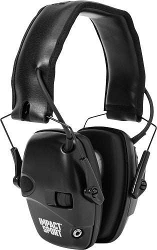 Howard Leight Impact Sport - Black Electronic Muff Nrr22 - Skoutley Outdoors LLC