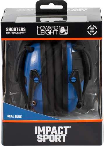Howard Leight Impact Sport - True Blue Electronic Muff Nr22 - Skoutley Outdoors LLC