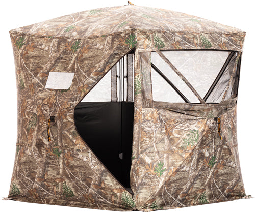 Rhino Ground Blind Rb24 3-man - 58"x58" 270 Deg. View Rt Edge - Skoutley Outdoors LLC