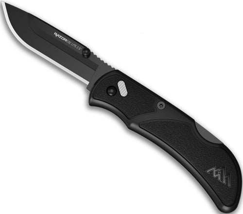 Outdoor Edge Razor Edc Lite - 2.5" Black Pms 2 Black Blades - Skoutley Outdoors LLC