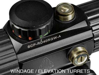 Load image into Gallery viewer, Utg Red Dot 4.0 Moa Dot 38mm - With Integral Mount - Skoutley Outdoors LLC
