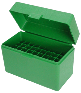 Mtm Ammo Box Large Rifle - 50 Rounds Flip Top Style - Skoutley Outdoors LLC