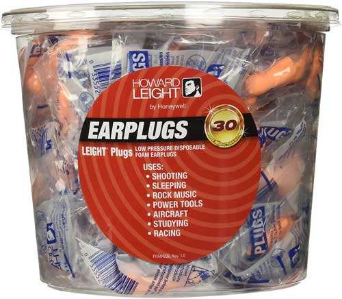 Howard Leight Leightplugs - Disposable Ear Plugs 100 Tub - Skoutley Outdoors LLC