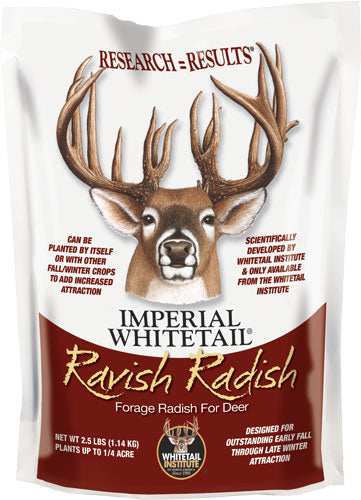 Whitetail Institute Ravish - Radish 1/4 Acre 2.5lbs Fall - Skoutley Outdoors LLC