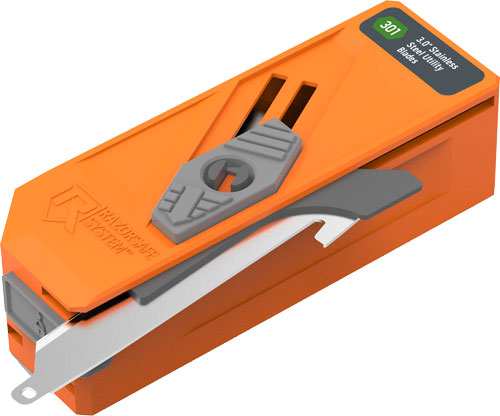 Outdoor Edge 3" Drop Point - Blade Dispenser 12 Blades - Skoutley Outdoors LLC