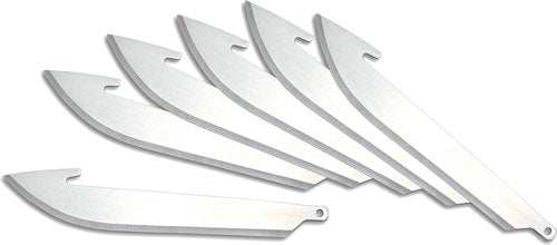 Outdoor Edge 3.5" Replacement - Blades 6-pack Ss Blades - Skoutley Outdoors LLC