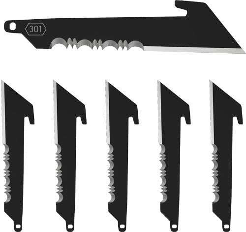 Outdoor Edge 3" Utility W/ - Serrations Rep Blades 6-blades - Skoutley Outdoors LLC