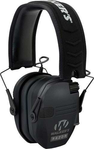 Walkers Muff Electronic Razor - Slim Tactical 23db Black - Skoutley Outdoors LLC