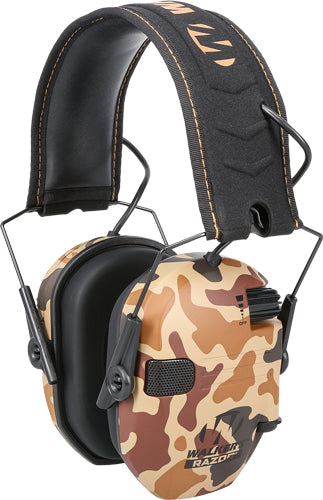 Walkers Muff Electronic Razor - Slim Tactical 23db Duck Camo - Skoutley Outdoors LLC