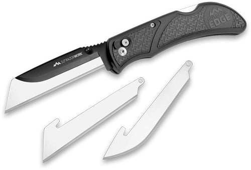 Outdoor Edge Razor-work 3-bld - Combo Set Gray Blister Pack - Skoutley Outdoors LLC