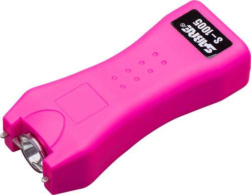 Sabre Stun Gun Flashlight Mini - W/holster 1.600uc Pink - Skoutley Outdoors LLC