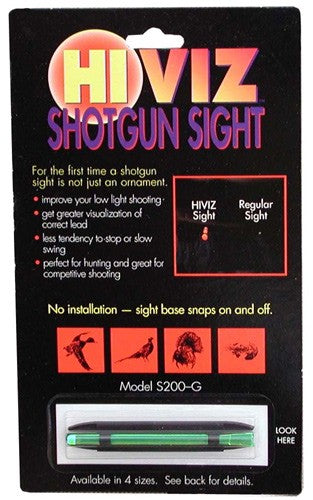 Load image into Gallery viewer, Hiviz Shotgun Front Sight - Magnetic Rib .171-.265&quot; Green
