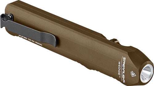 Streamlight Wedge Carry Light - White Edc Coyote W/pocket Clip - Skoutley Outdoors LLC