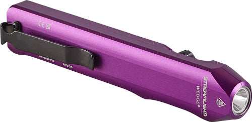 Streamlight Wedge Carry Light - White Edc Purple W/pocket Clip - Skoutley Outdoors LLC