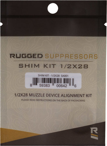 Rugged Suppressors Shim Kit - 5/8x24